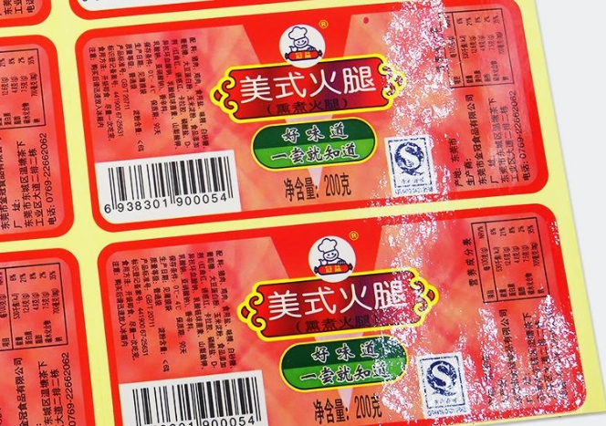解锁食品不干胶标签定制流程全解析