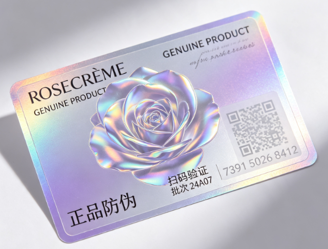 化妆品防伪标签定制，守护品牌口碑与消费者信任